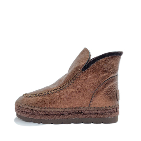Botas metallic marrón