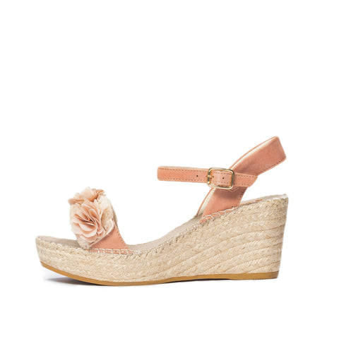 Flores wedge nude