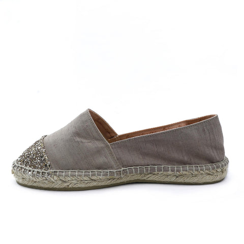 Seda rota glitter tostado