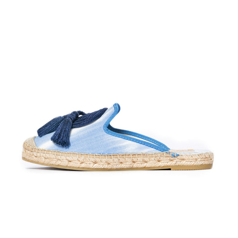 Sueco ikat azul